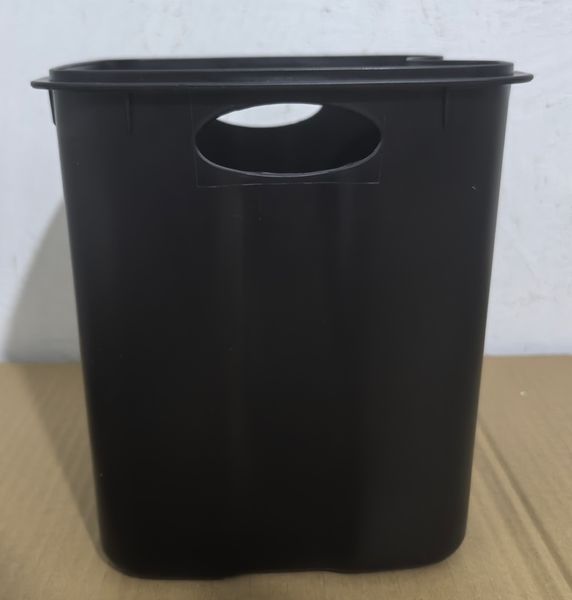 Відро для сміття з плавним закриттям квадратне ZERIX KUBIX-TC0106 WHITE 6 л (колір білий) (ZX6109) ZX6109 фото