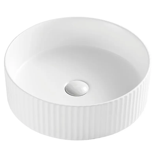 Умивальник накладний керамічний Mixxus Premium Wave-0101 400x400x125mm (MP6491) MP6491 фото