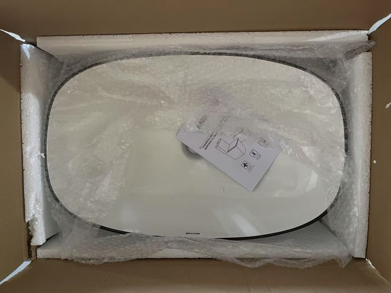 Раковина накладная Mixxus Premium DIVERSE-0111 EDGE BLACK 600х380х140mm (MP6562) MP6562 фото