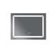 Зеркало Mixxus Light MR01-90x70 (часы, LED-подсветка, антизапотевание) (MI5999) MI5999 фото 7