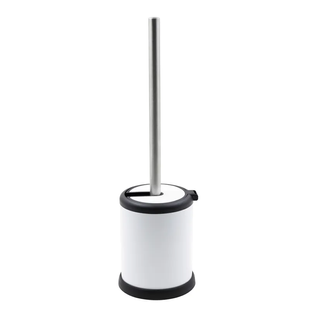Йоржик для унітазу підлоговий Mixxus Topper-TB0201 White колір білий (MI7094) MI7094 фото