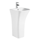 Раковина моноблок Mixxus BEVEL-1101 с отверстием под смеситель и переливом 450х435х835mm (MI6697) MI6697 фото 4