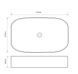 Раковина накладна Mixxus Premium BEVEL-0105 610х375х120mm (MP6524) MP6524 фото 2