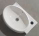 Раковина подвесная Mixxus Premium DIVERSE-1201-L 400х215х140mm с отверстием под смеситель и перелив MP6507 фото 5