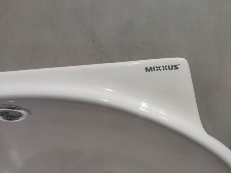 Раковина підвісна Mixxus Premium DIVERSE-1201-R 400х215х140mm з отвором під змішувач та перелив MP6506 фото